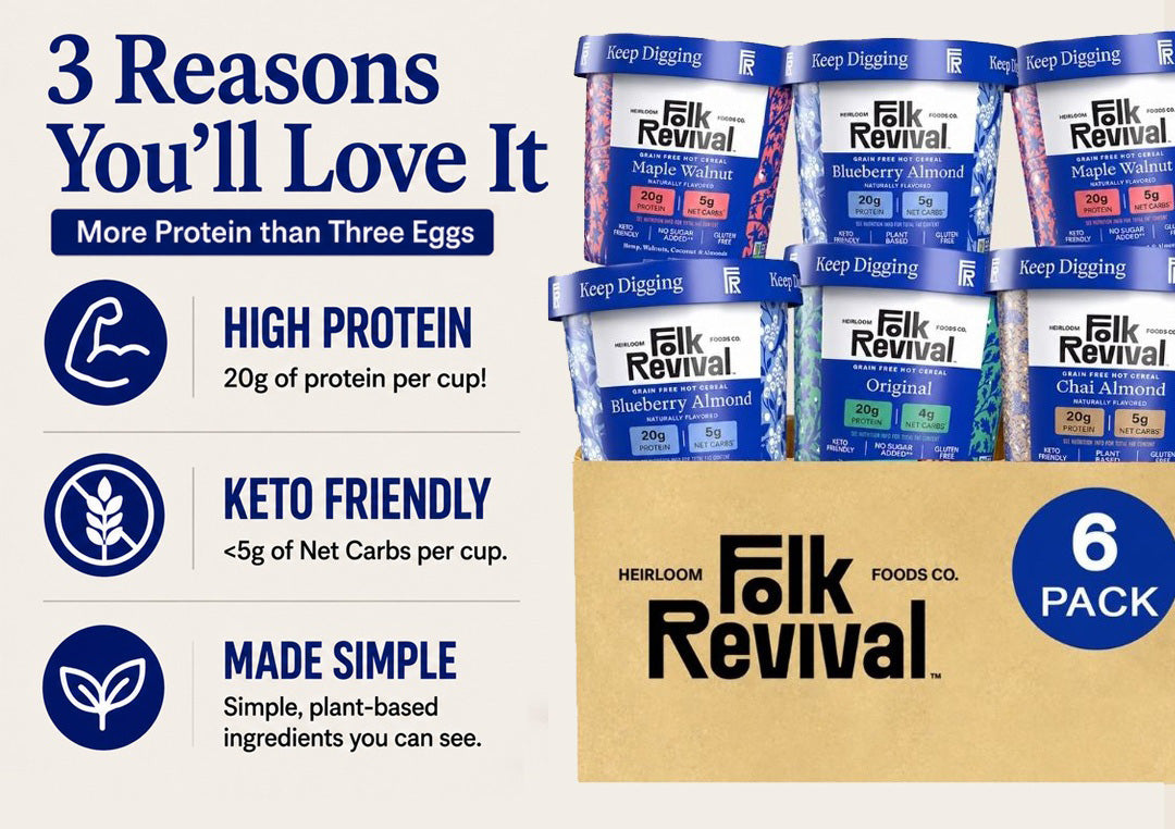 Variety Pack - Keto Instant 'Oatmeal'