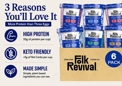 Variety Pack - Keto Instant 'Oatmeal'