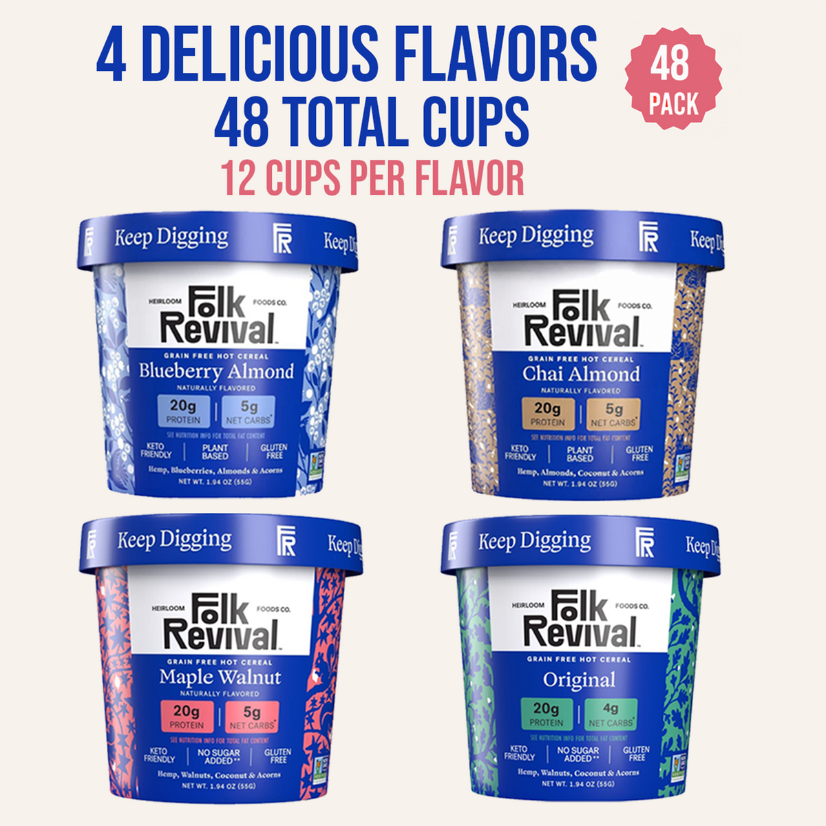 Keto Instant 'Oatmeal'