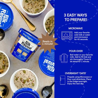 Chai Almond - Keto Instant 'Oatmeal'