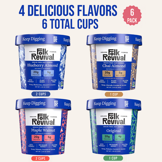Variety Pack - Keto Instant 'Oatmeal'