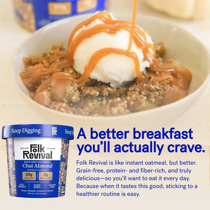 Chai Almond - Keto Instant 'Oatmeal'