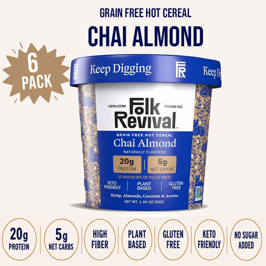 Chai Almond - Keto Instant 'Oatmeal'