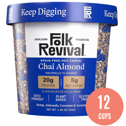 Chai Almond - Keto Instant 'Oatmeal'