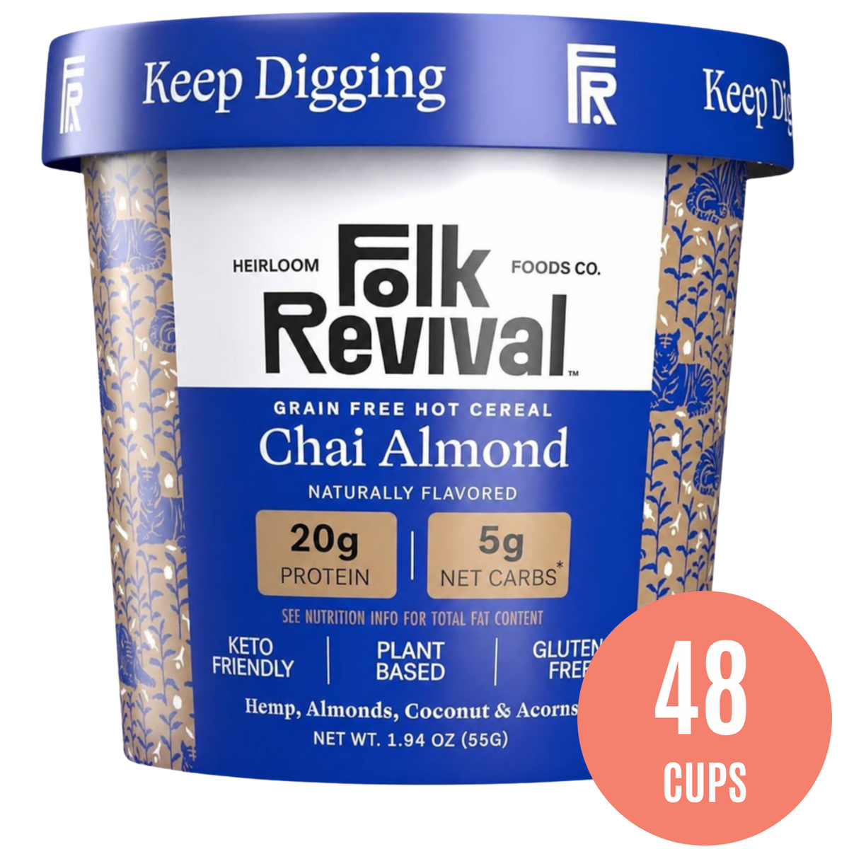 Chai Almond - Keto Instant 'Oatmeal'