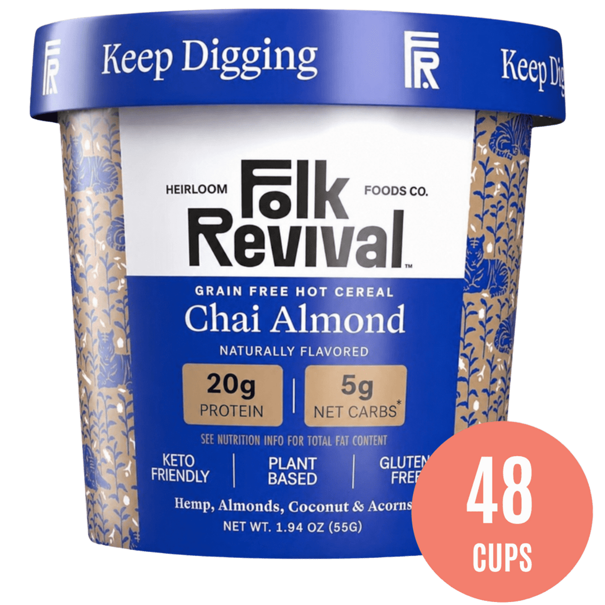 Chai Almond - Keto Instant 'Oatmeal'