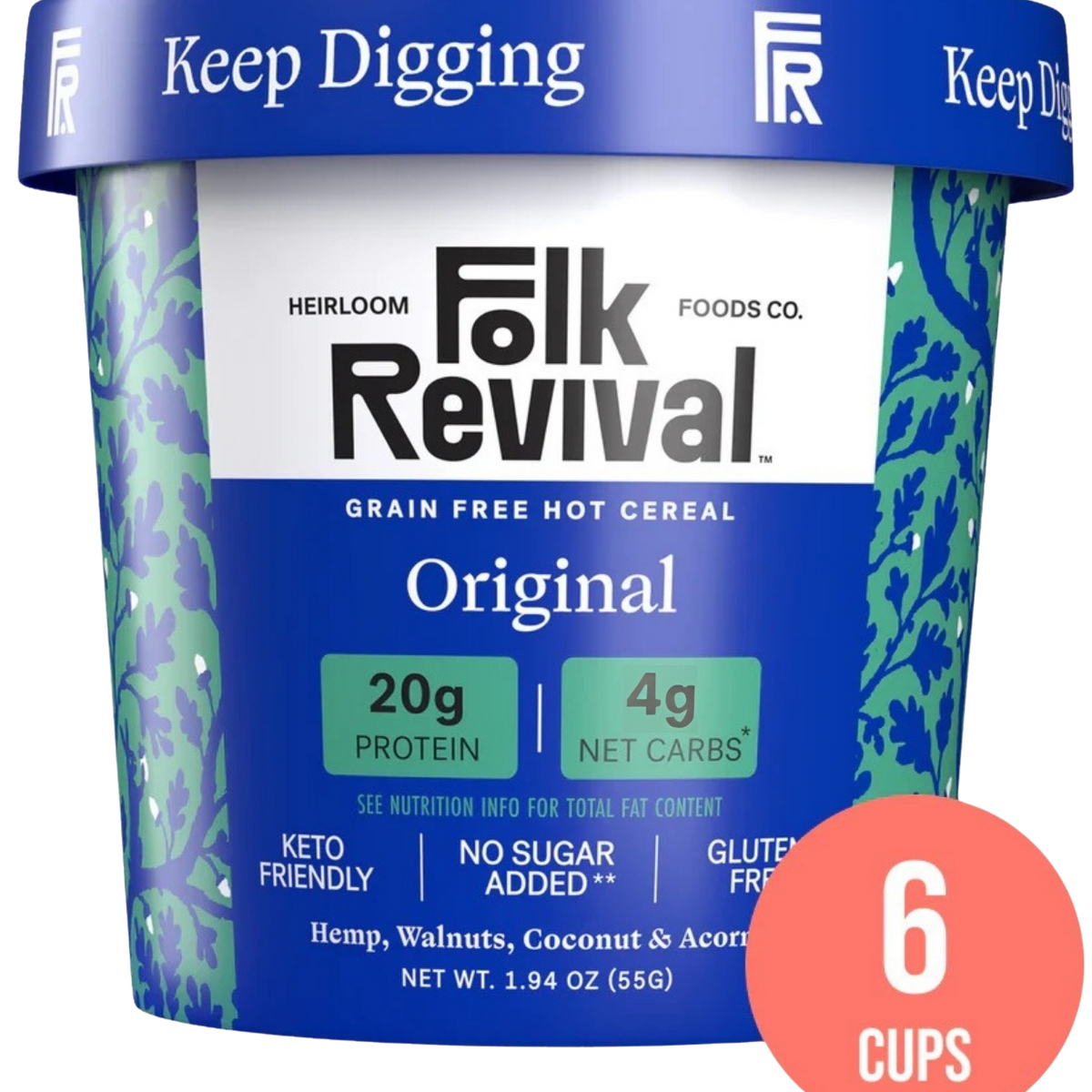 Original - Keto Instant 'Oatmeal'