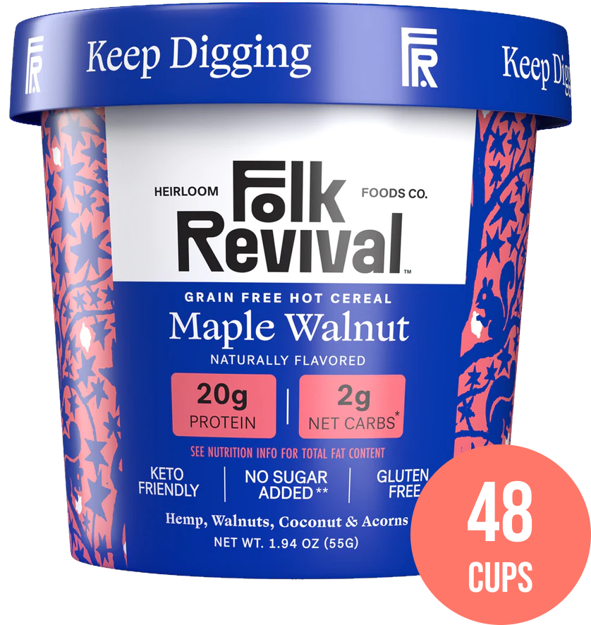 Maple Walnut - Keto Instant 'Oatmeal'