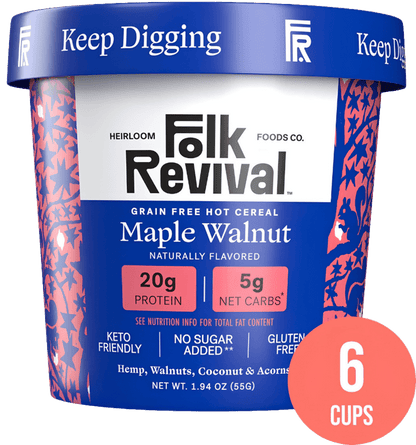 Maple Walnut - Keto Instant 'Oatmeal'