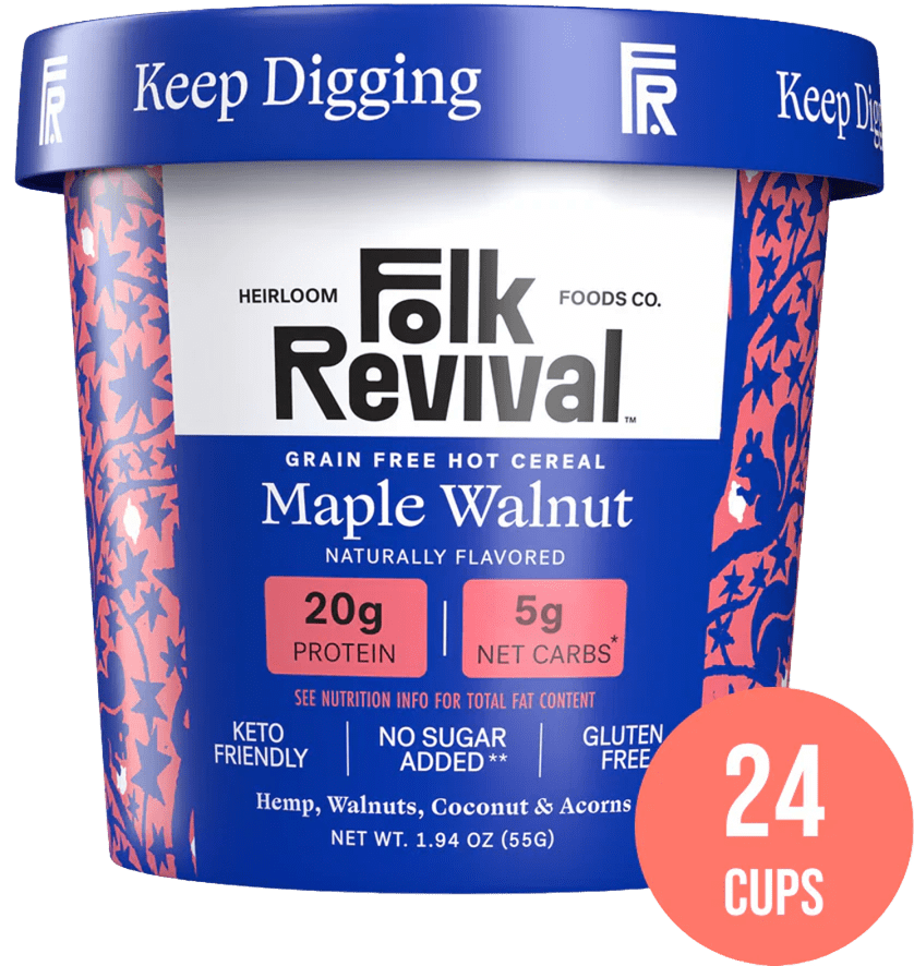 Maple Walnut - Keto Instant 'Oatmeal'