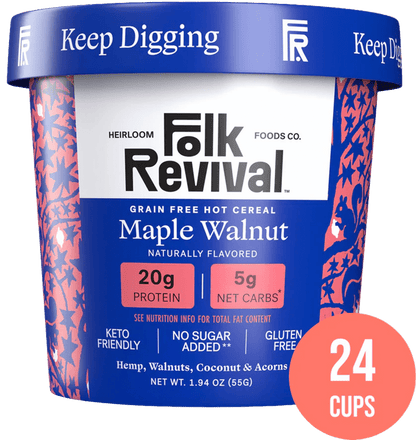 Maple Walnut - Keto Instant 'Oatmeal'