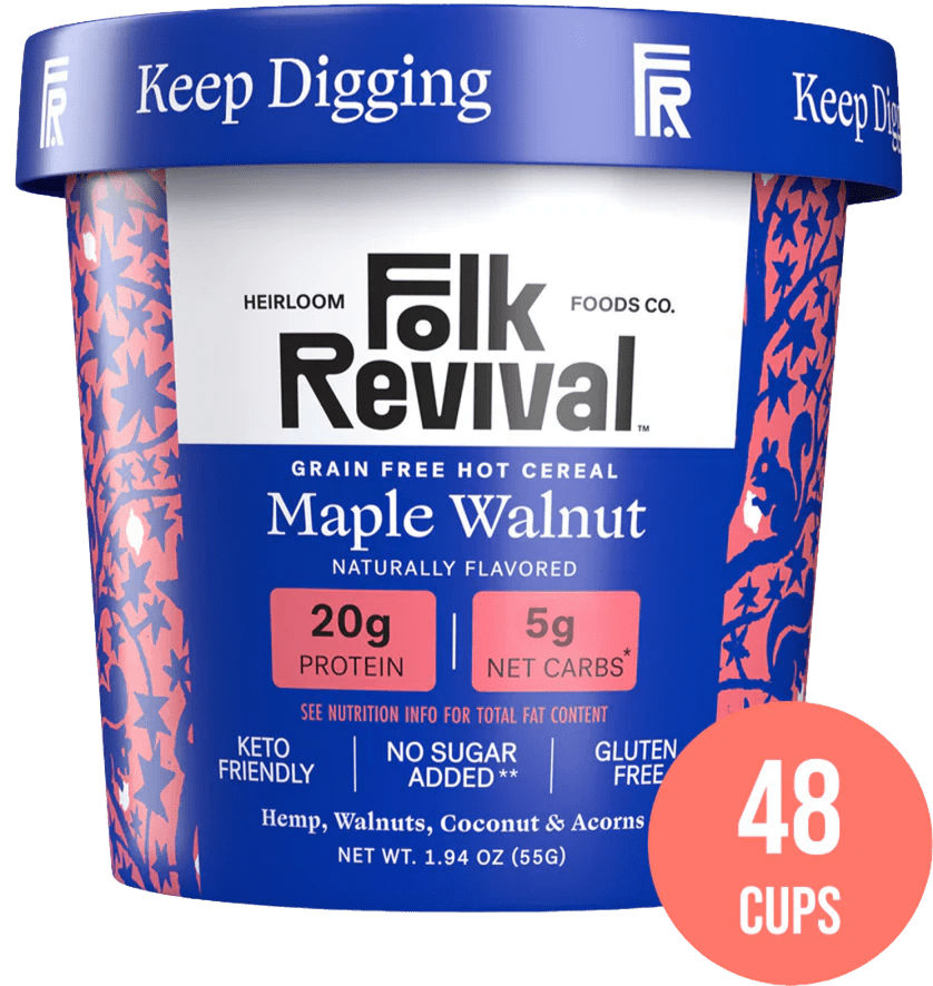 Maple Walnut - Keto Instant 'Oatmeal'