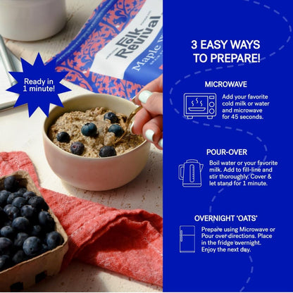 Maple Walnut - Keto Instant 'Oatmeal' Pouch