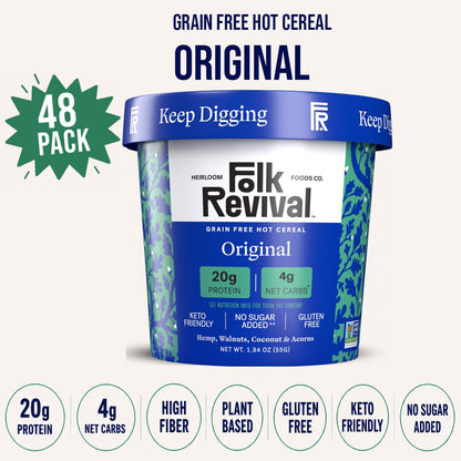 Original - Keto Instant 'Oatmeal'