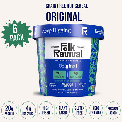 Original - Keto Instant 'Oatmeal'