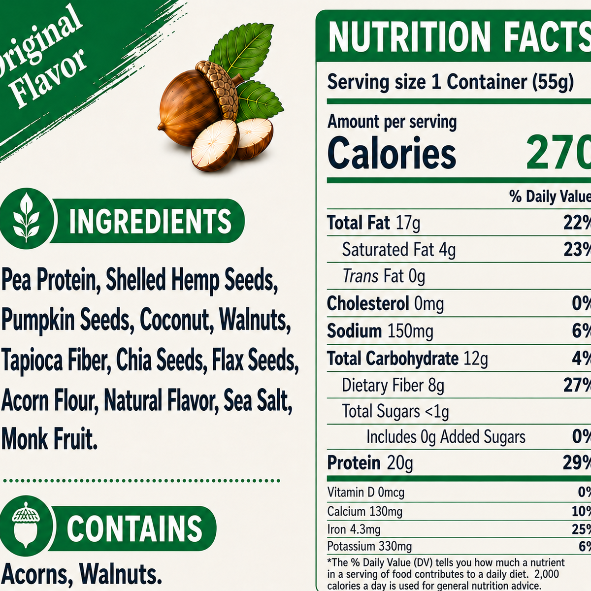Variety Pack - Keto Instant 'Oatmeal'
