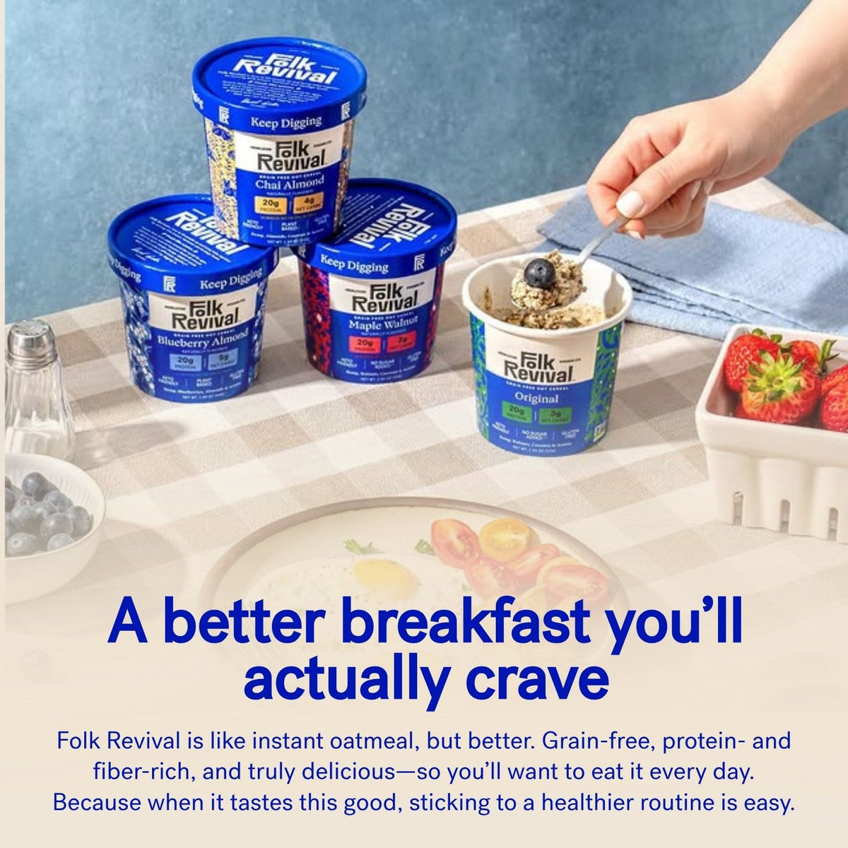 Variety Pack - Keto Instant 'Oatmeal'