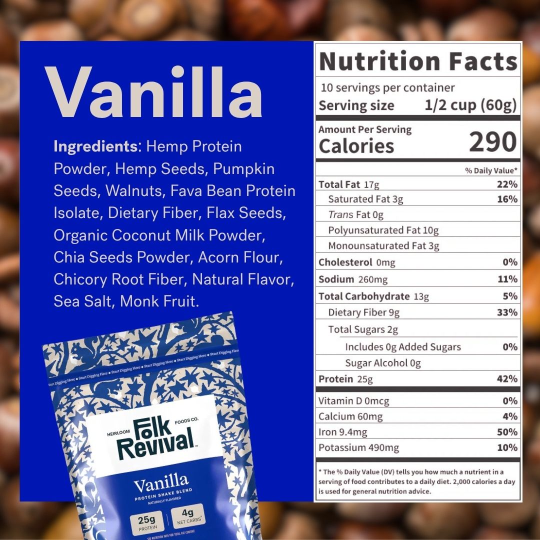 Vanilla - Protein Shake Blend