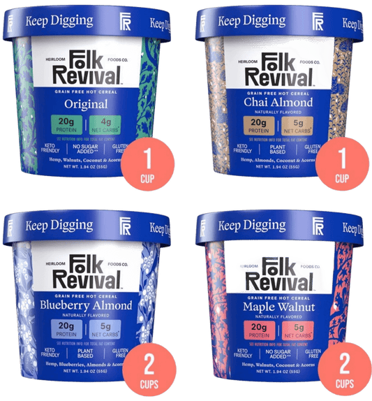 Variety Pack - Keto Instant 'Oatmeal'