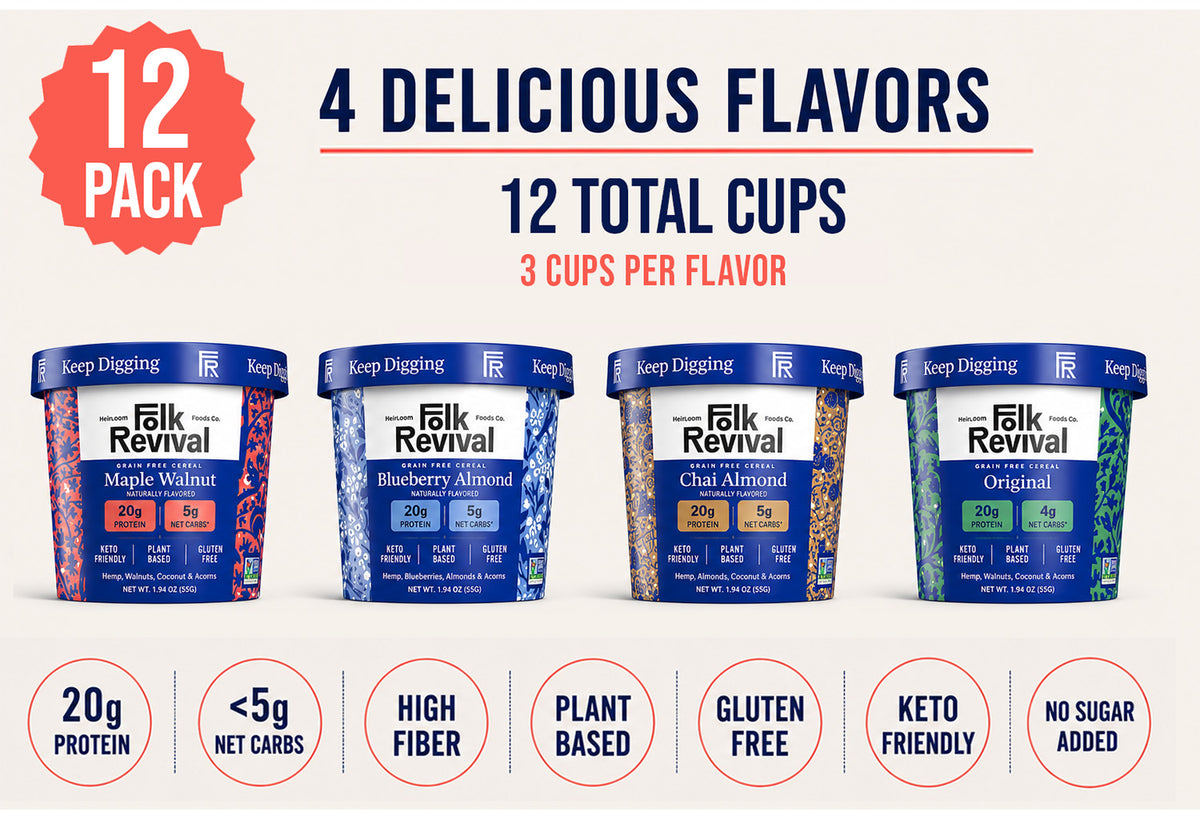 Variety Pack - Keto Instant 'Oatmeal'