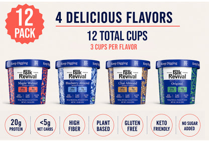 Variety Pack - Keto Instant 'Oatmeal'