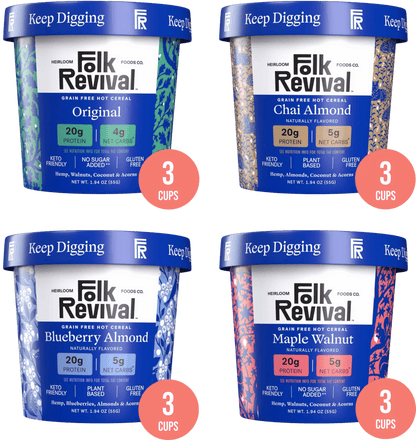 Variety Pack - Keto Instant 'Oatmeal'
