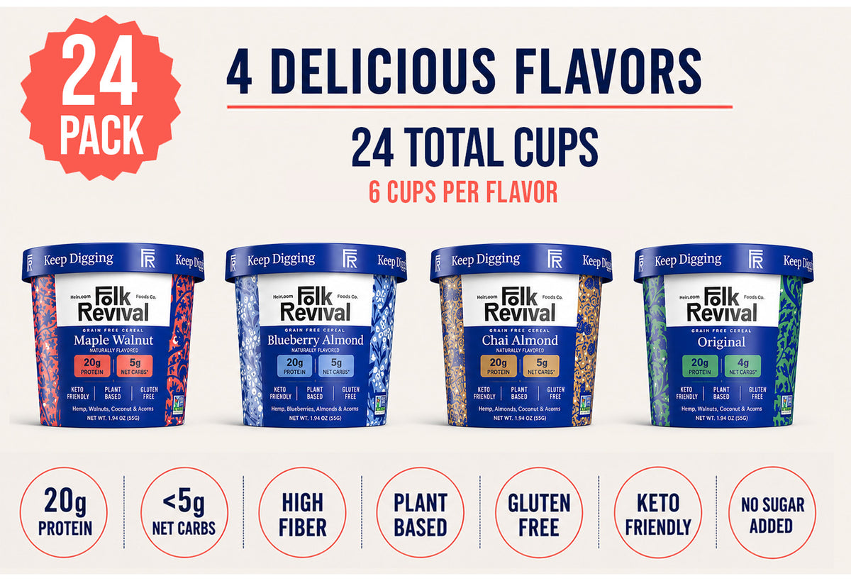 Variety Pack - Keto Instant 'Oatmeal'