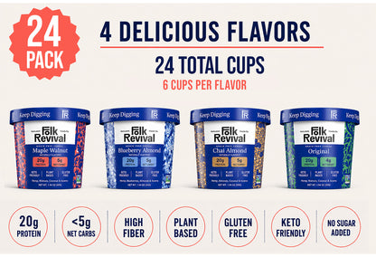 Variety Pack - Keto Instant 'Oatmeal'