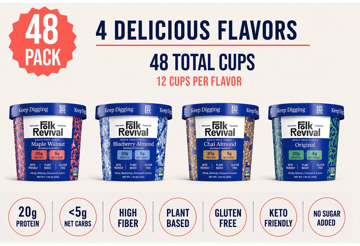 Variety Pack - Keto Instant 'Oatmeal'