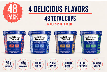 Variety Pack - Keto Instant 'Oatmeal'