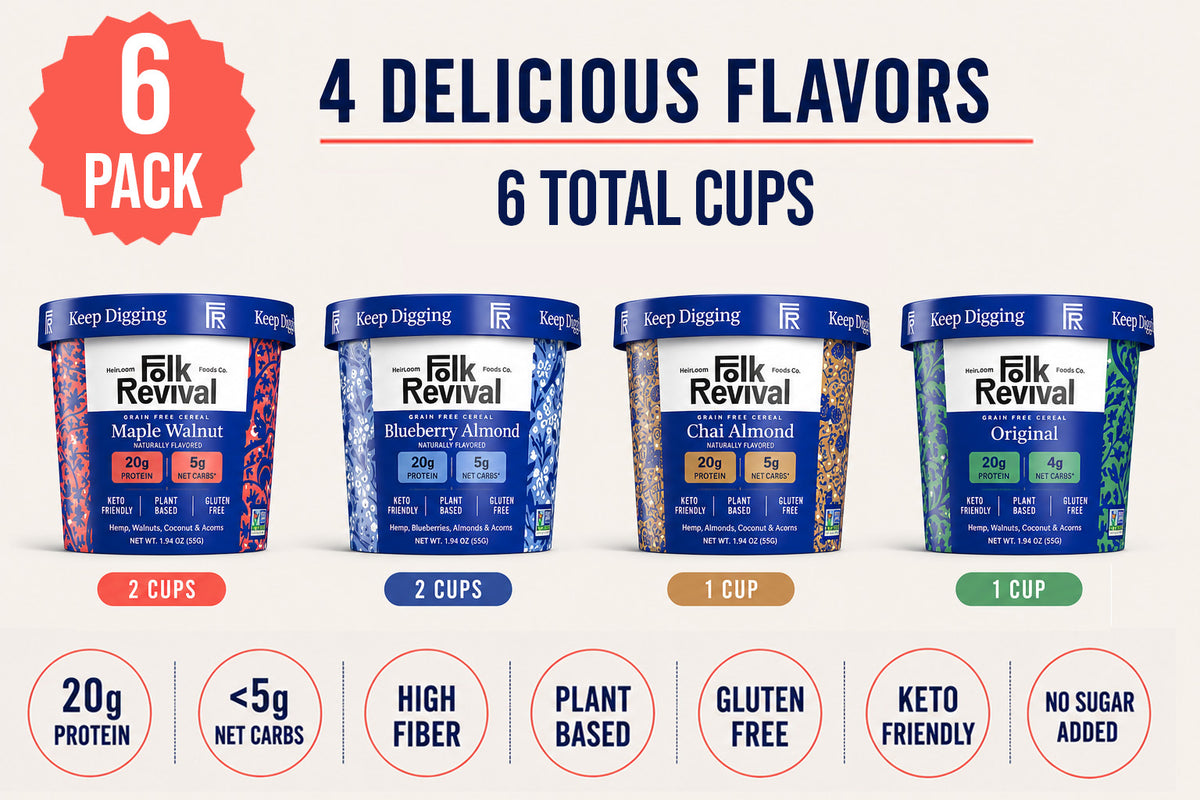 Variety Pack - Keto Instant 'Oatmeal'