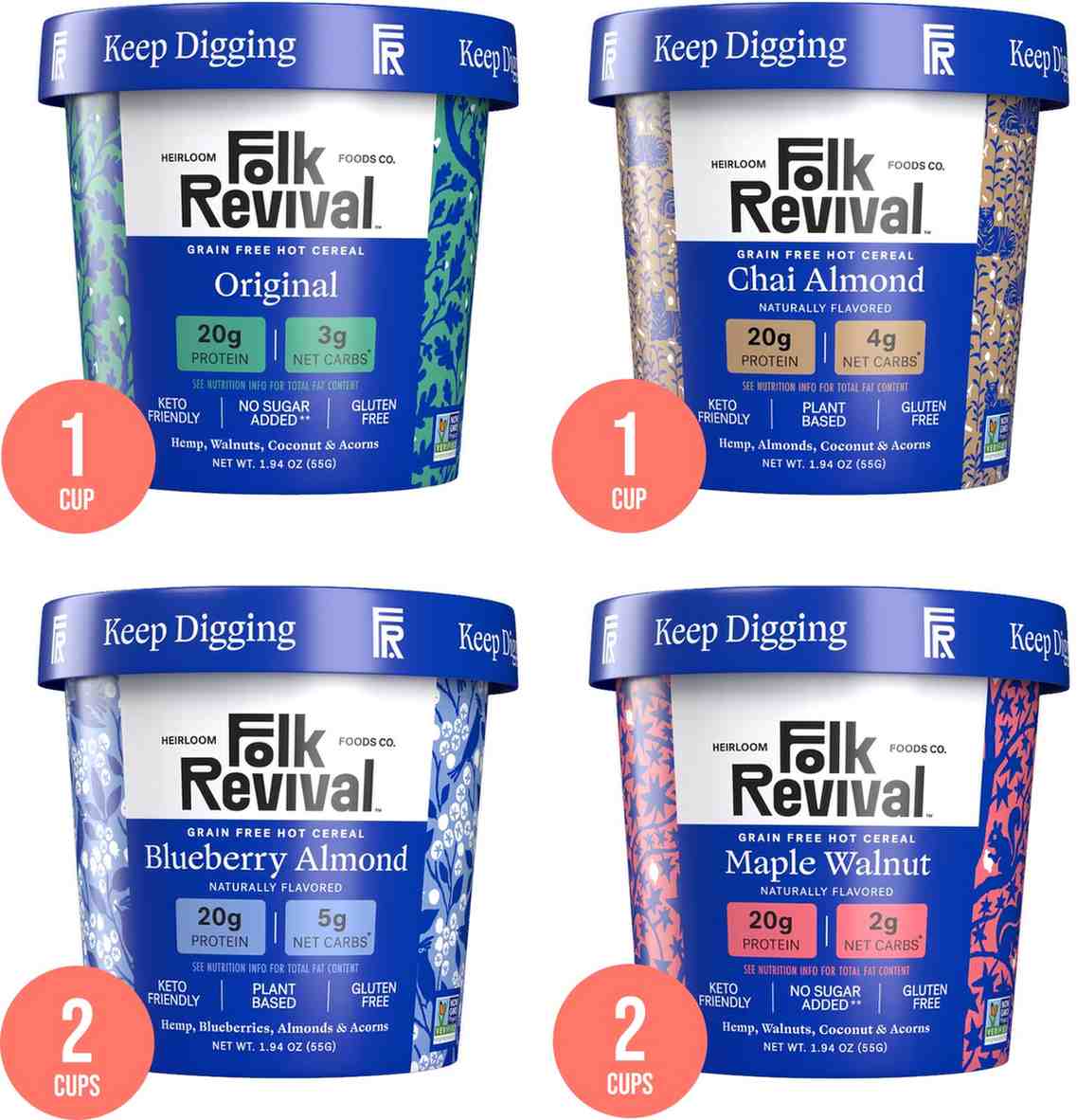 Keto Instant 'Oatmeal'