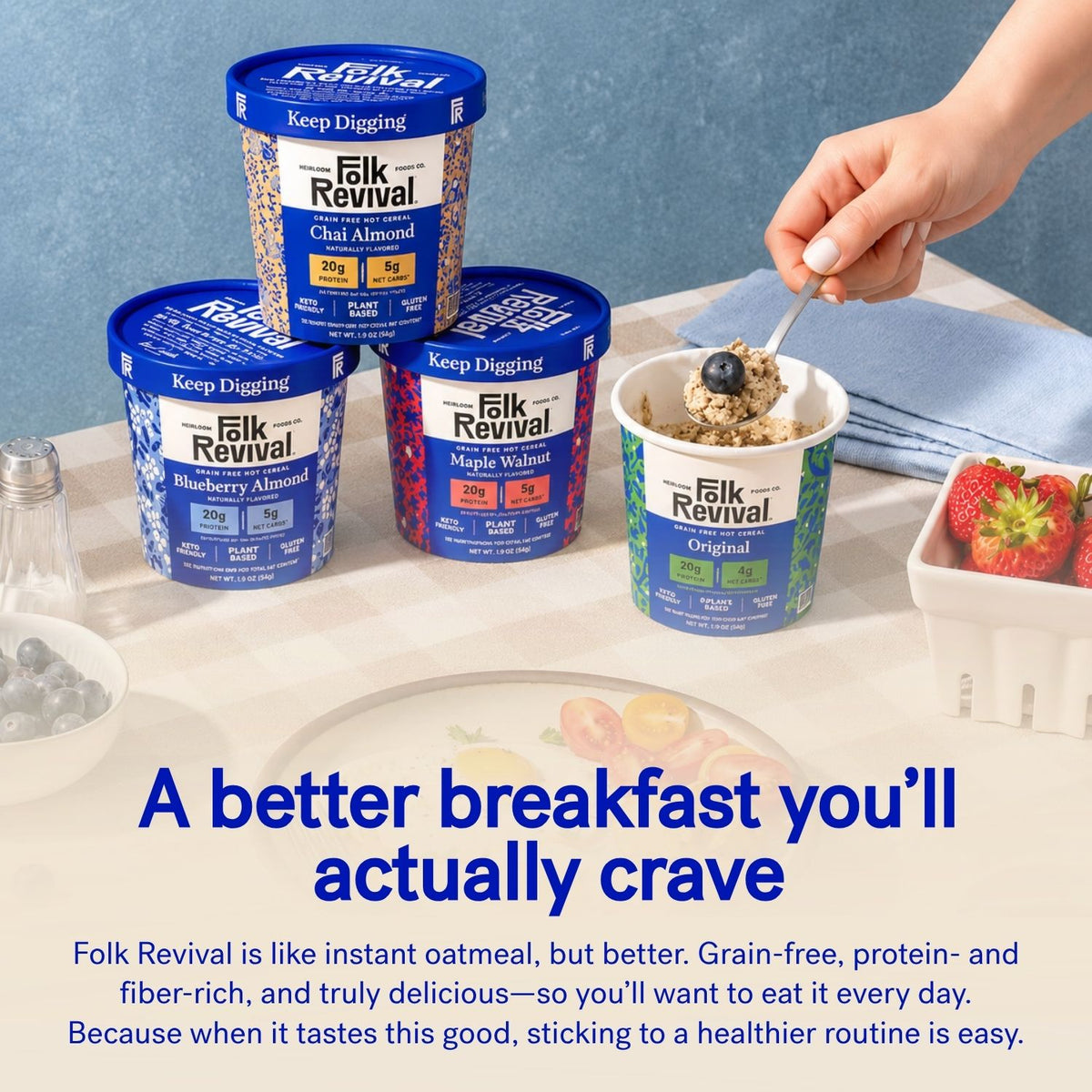 Variety Pack - Keto Instant 'Oatmeal'