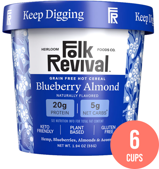 Blueberry Almond - Keto Instant Oatmeal
