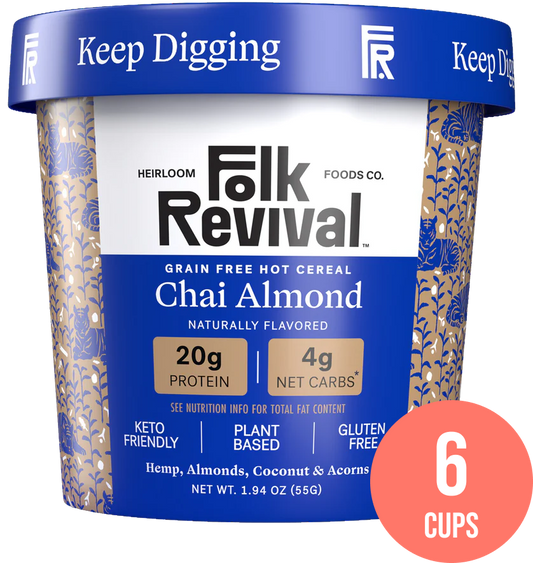Chai Almond - Keto Instant Oatmeal