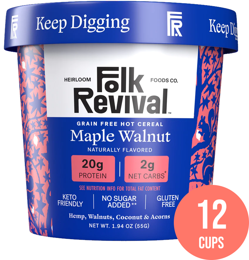 Maple Walnut - Keto Instant 'Oatmeal'
