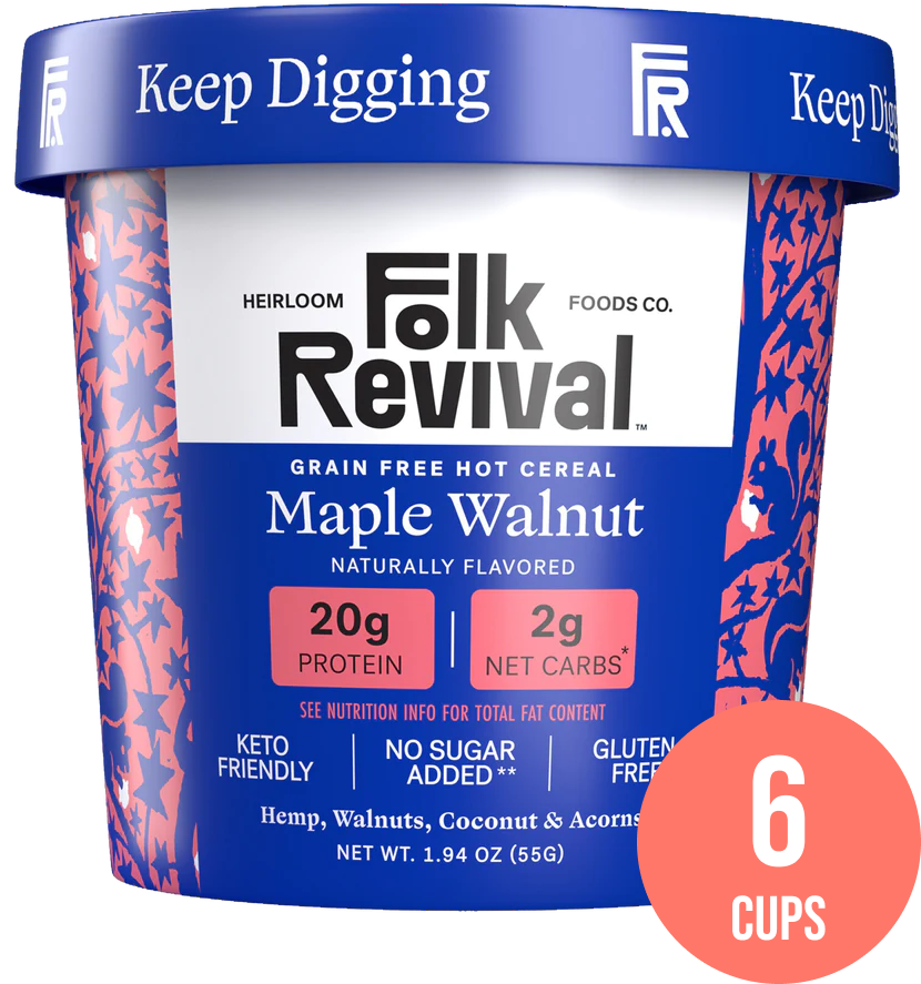 Maple Walnut - Keto Instant 'Oatmeal'