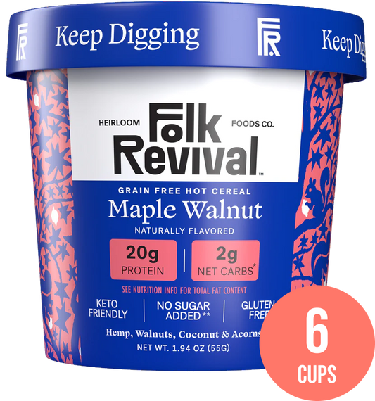 Maple Walnut - Keto Instant Oatmeal
