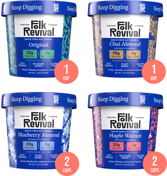 Variety Pack - Keto Instant Oatmeal